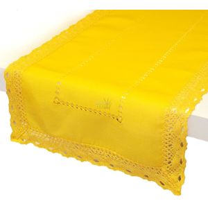 Forbyt, Obrus celoročná, Vintage colour, žltý, obdĺžnik 40 x 90 cm